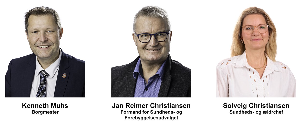 Kenneth Muhs, Jan Reimer Christiansen og Solevig Christiansen
