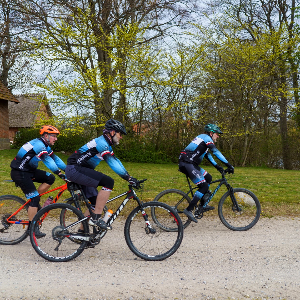 Nyborg Cykle Klub ved på Dyrehavevej ved Kejbergskoven.