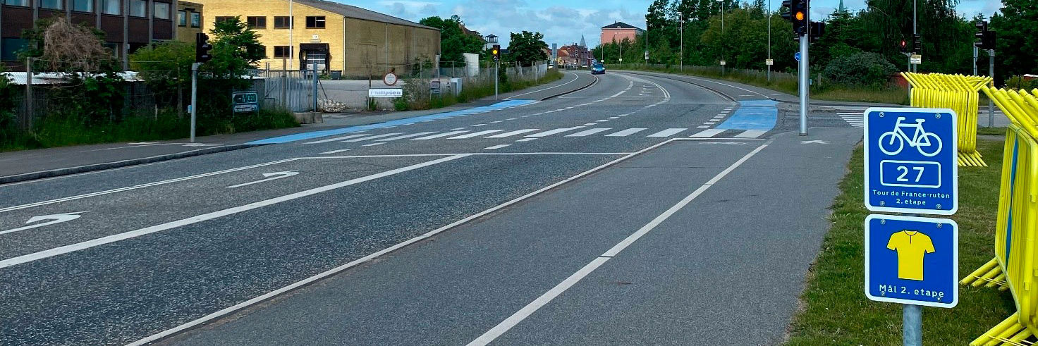 Regional cykelrute i Nyborg