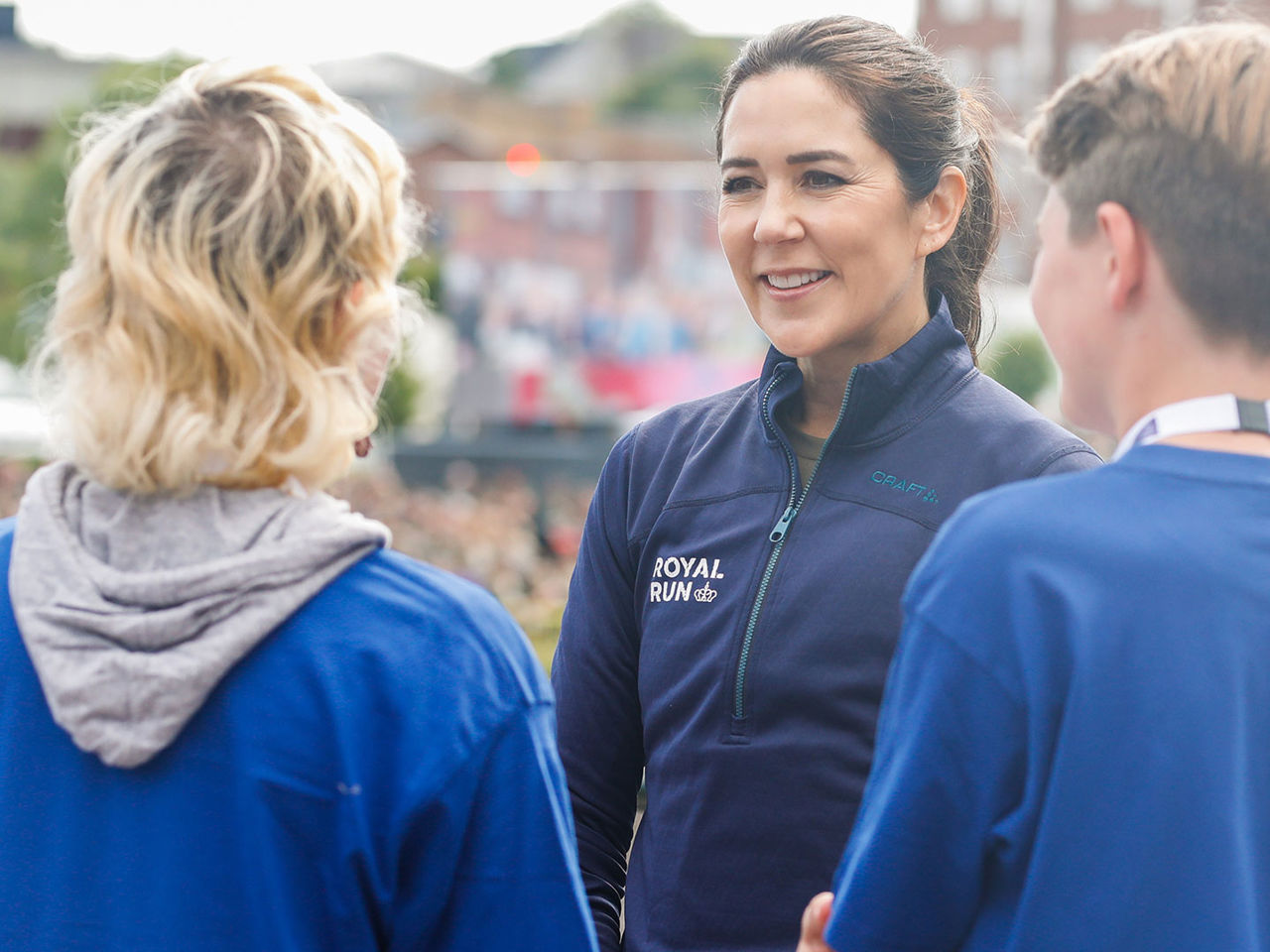 Kronprinsesse Mary til Royal Run