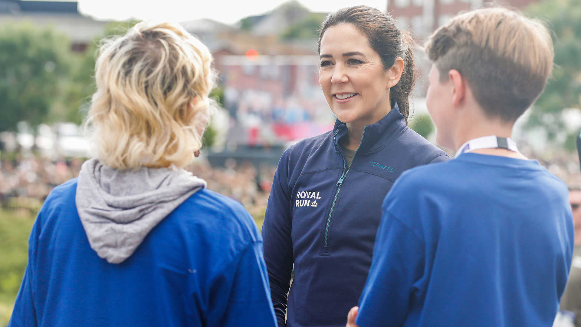 Kronprinsesse Mary til Royal Run