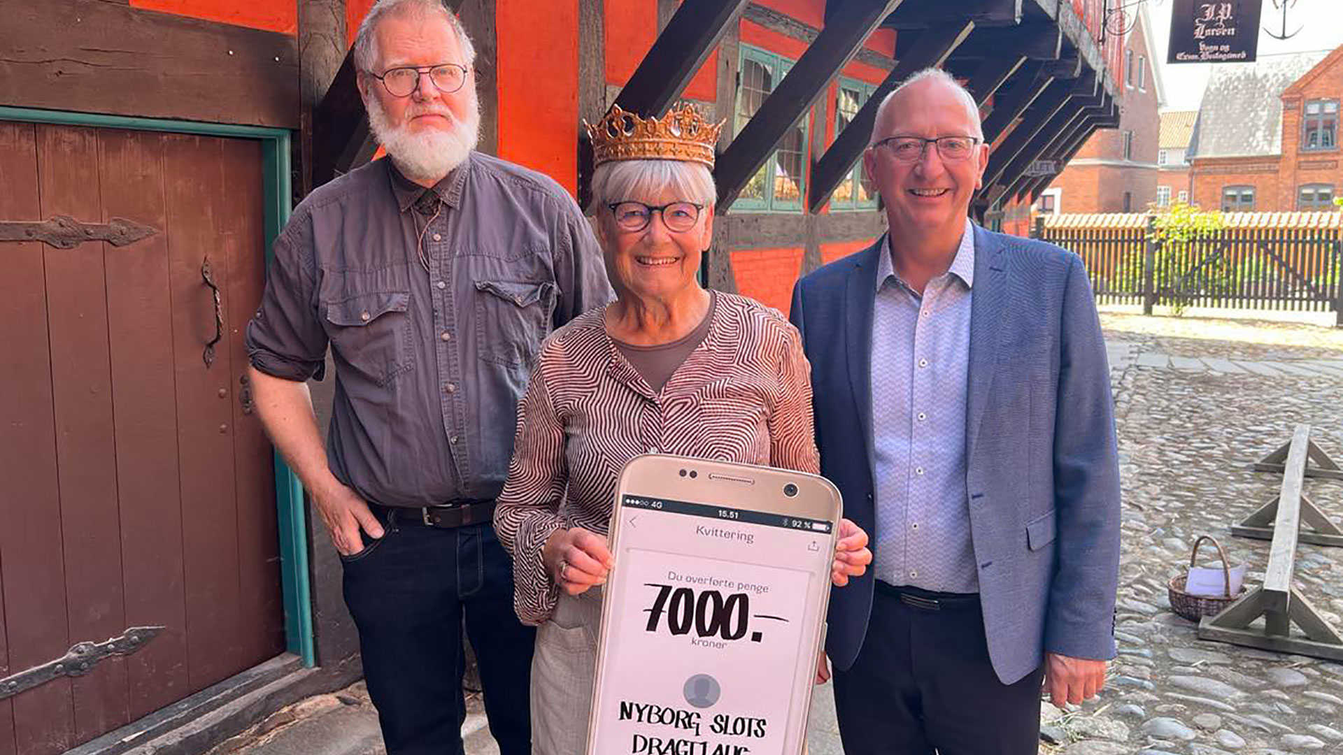 Nyborg Slots Dragtlau med Jørgen Rosengaard og Frank Fenriz