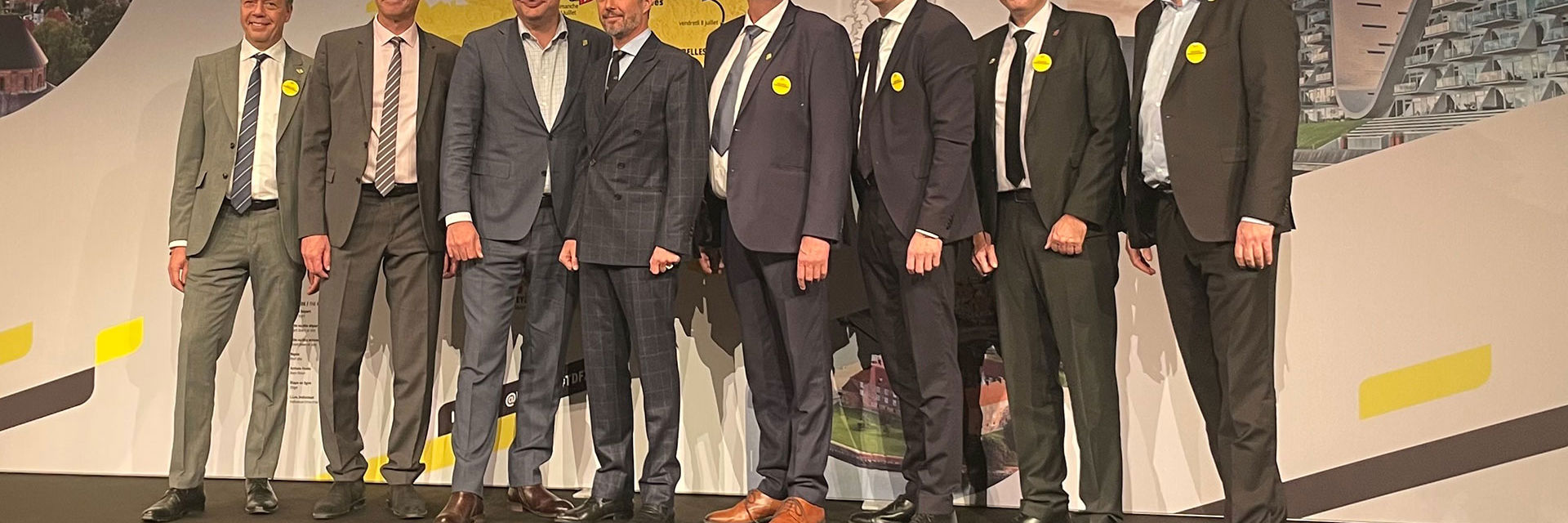 Dansk delegation til Tour de France rutepræsentation i Paris
