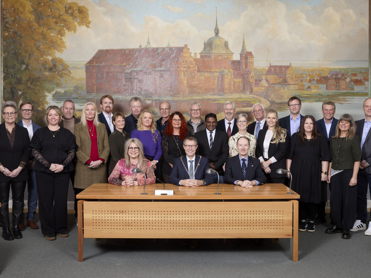 Det samlede byråd i Nyborg Kommune pr. 1. januar 2022