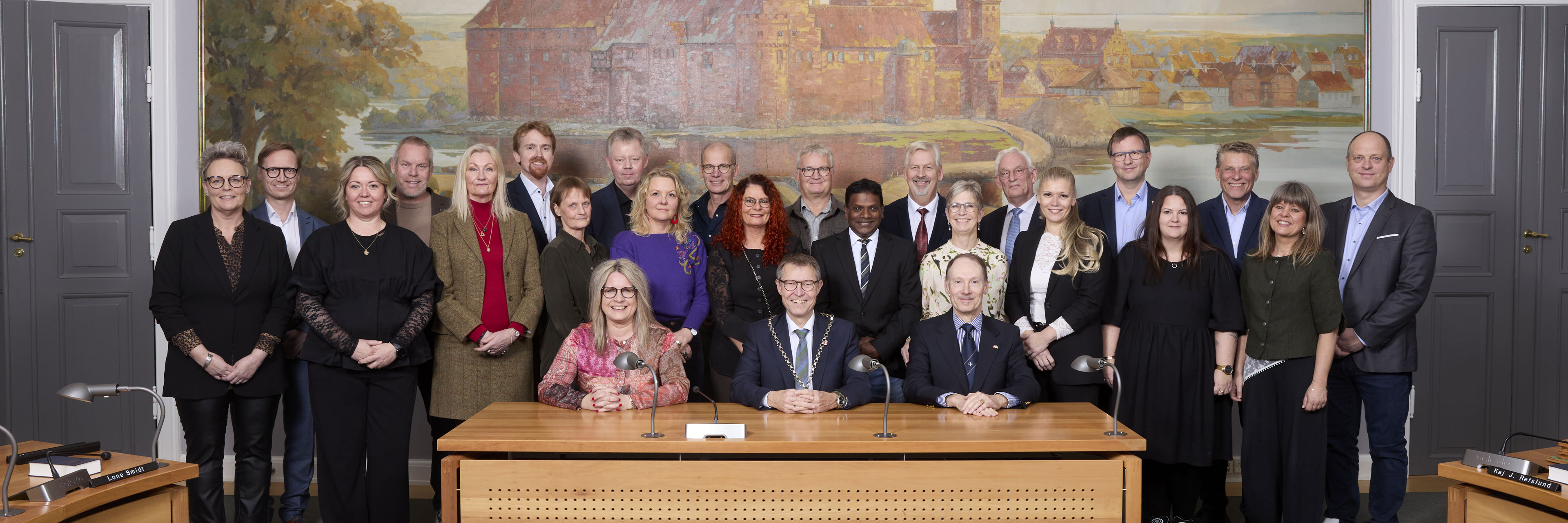 Det samlede byråd i Nyborg Kommune pr. 1. januar 2022