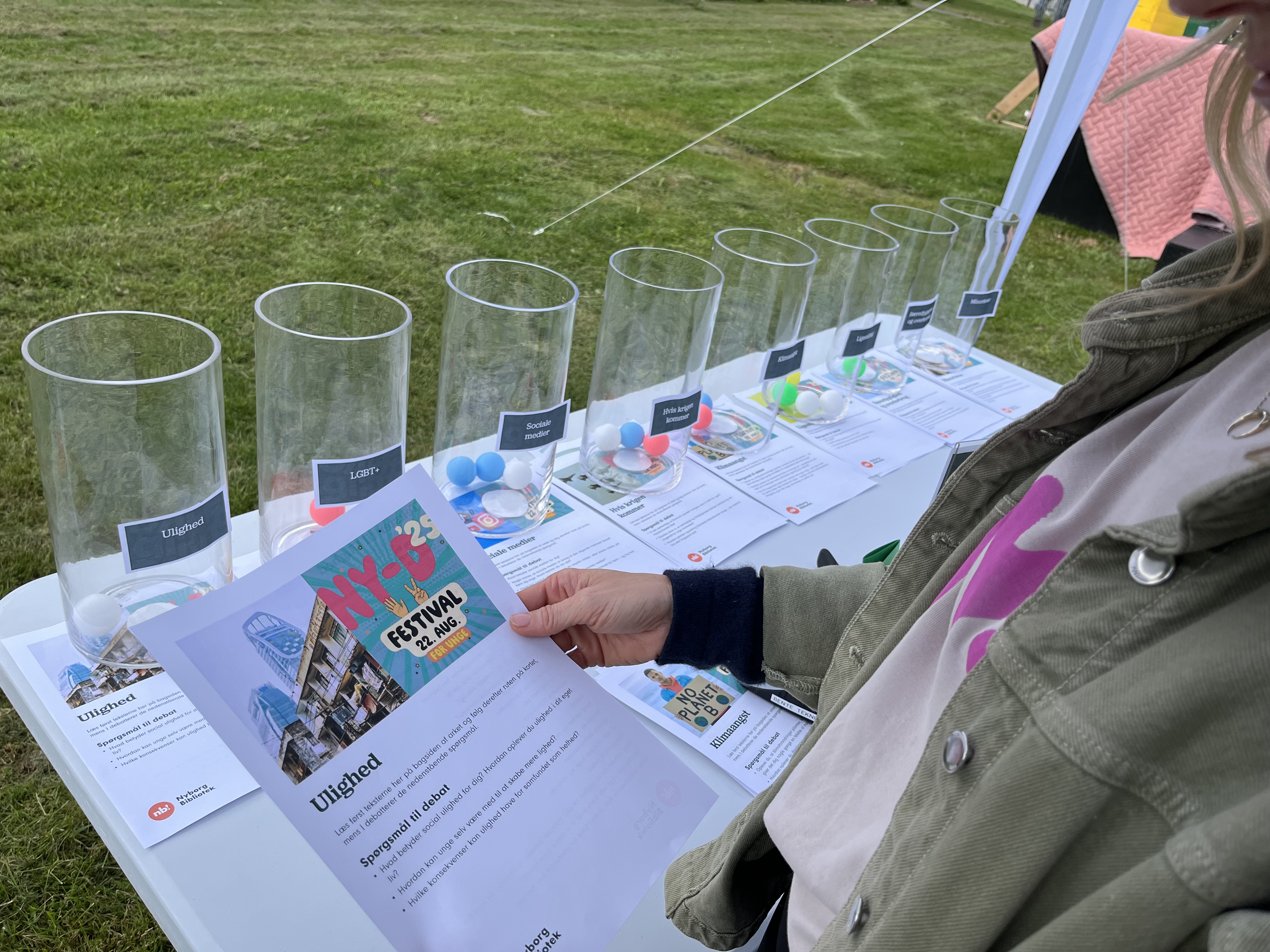 Optælling hos Nyborg Bibliotek