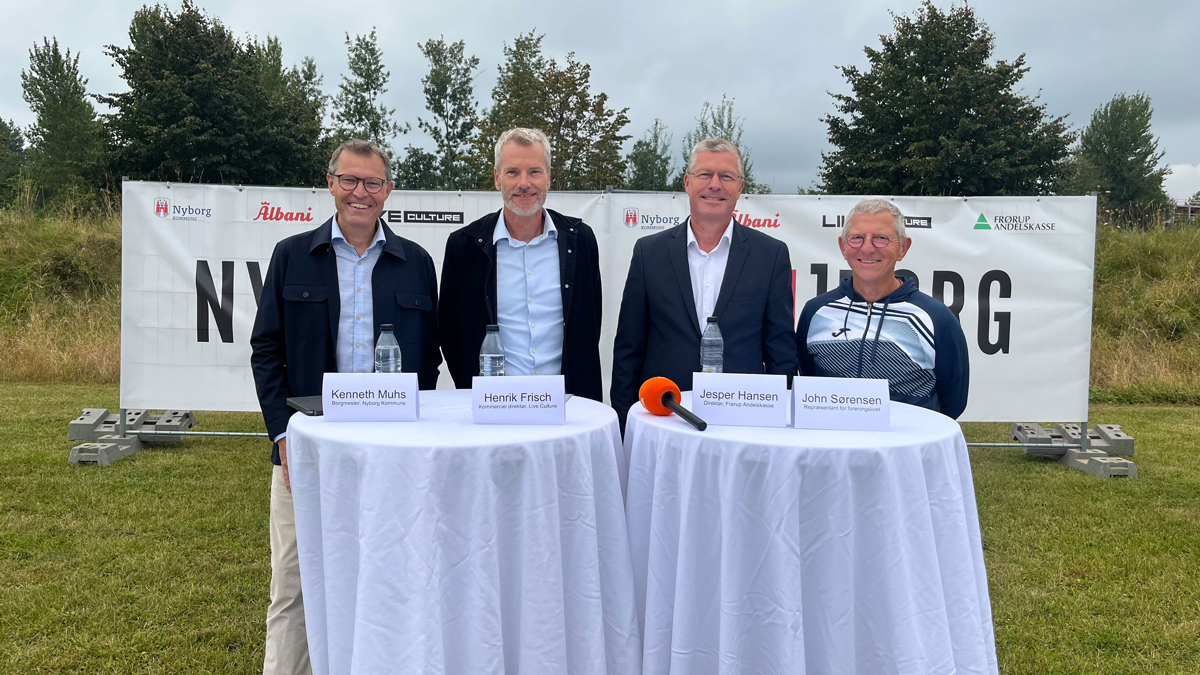 Pressepanel ved offentliggørelse af NY(d)BORG Live