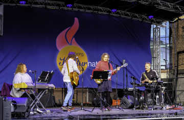 Koncert på scenen under Nyborg Kulturnat 2025