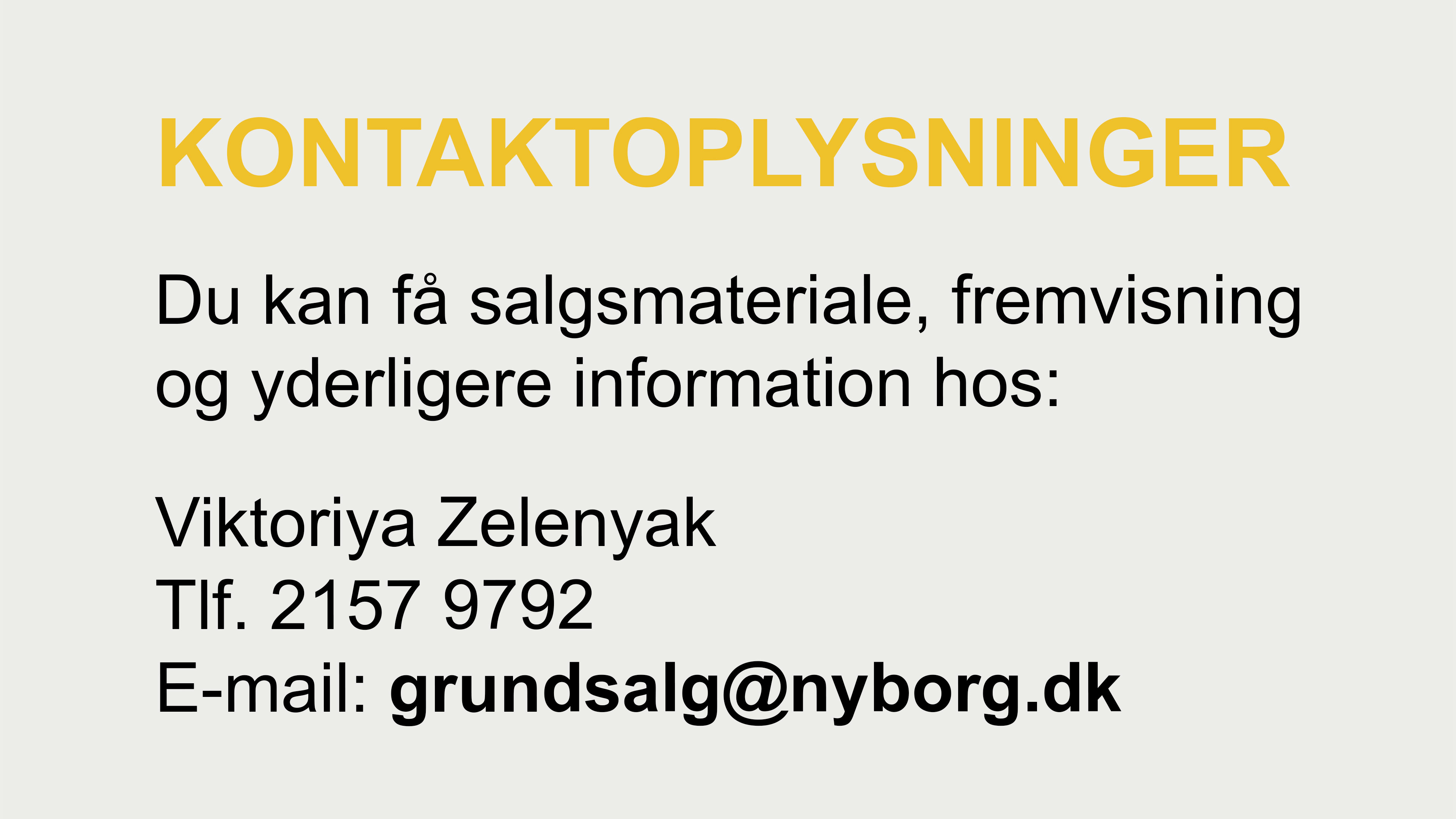 Grafisk boks med kontaktoplysninger