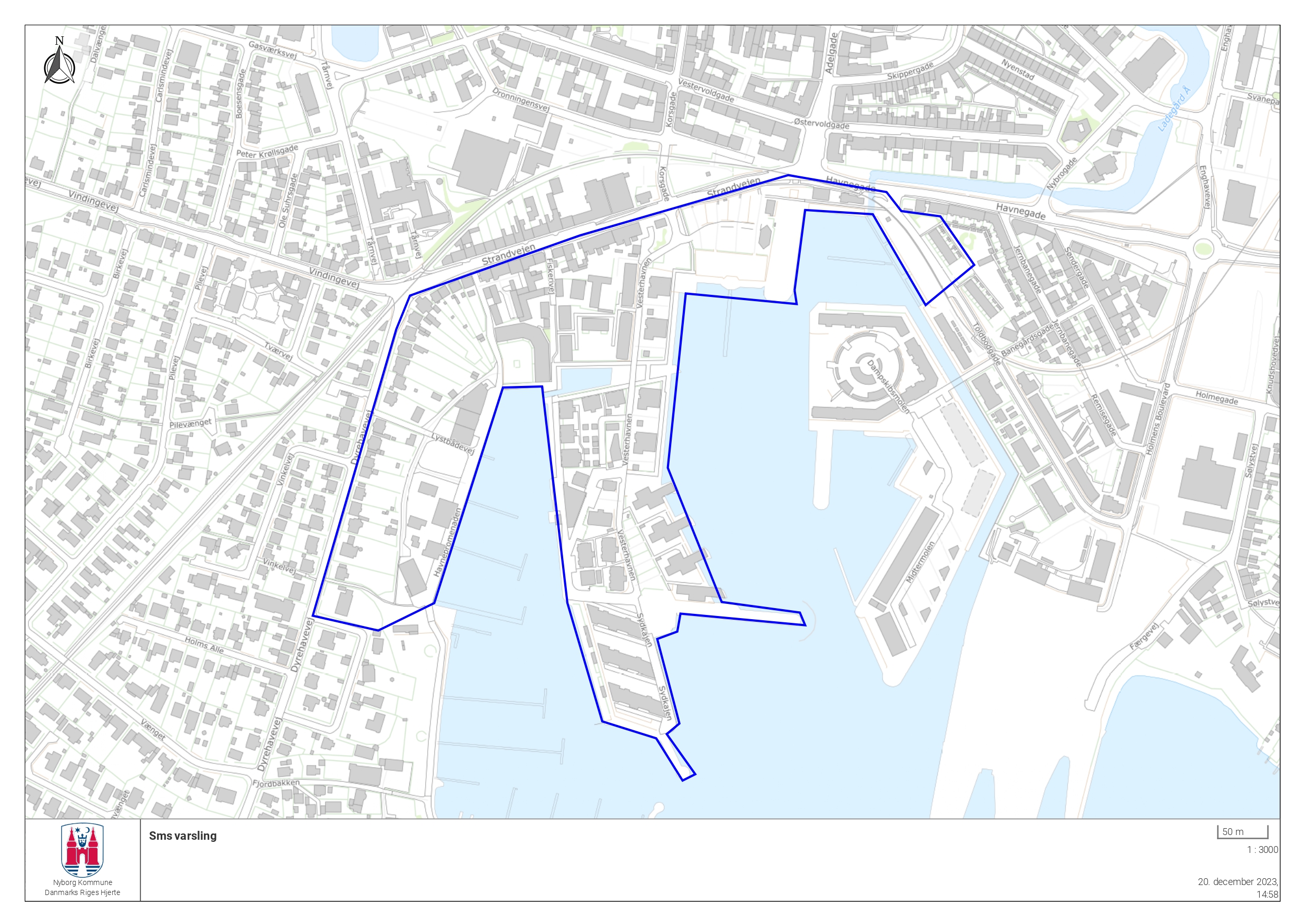 Beboere i havneområdet