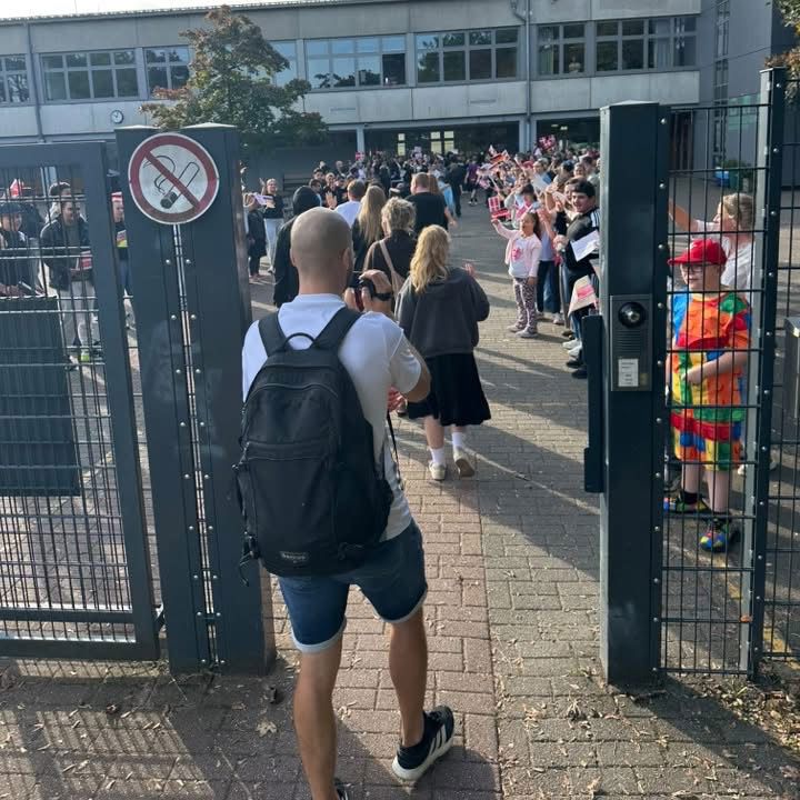 Velkomst til elever i Hamm