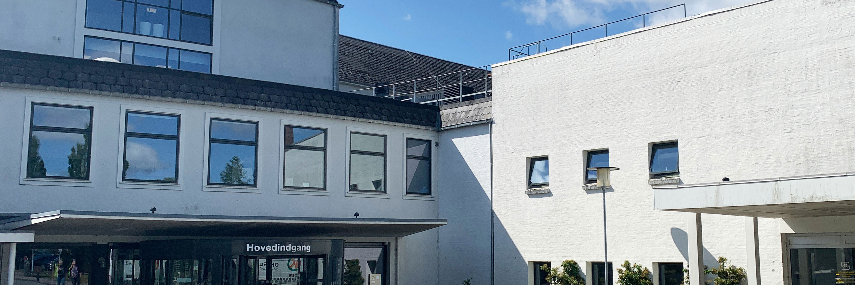 Nyborg Sygehus hovedindgang