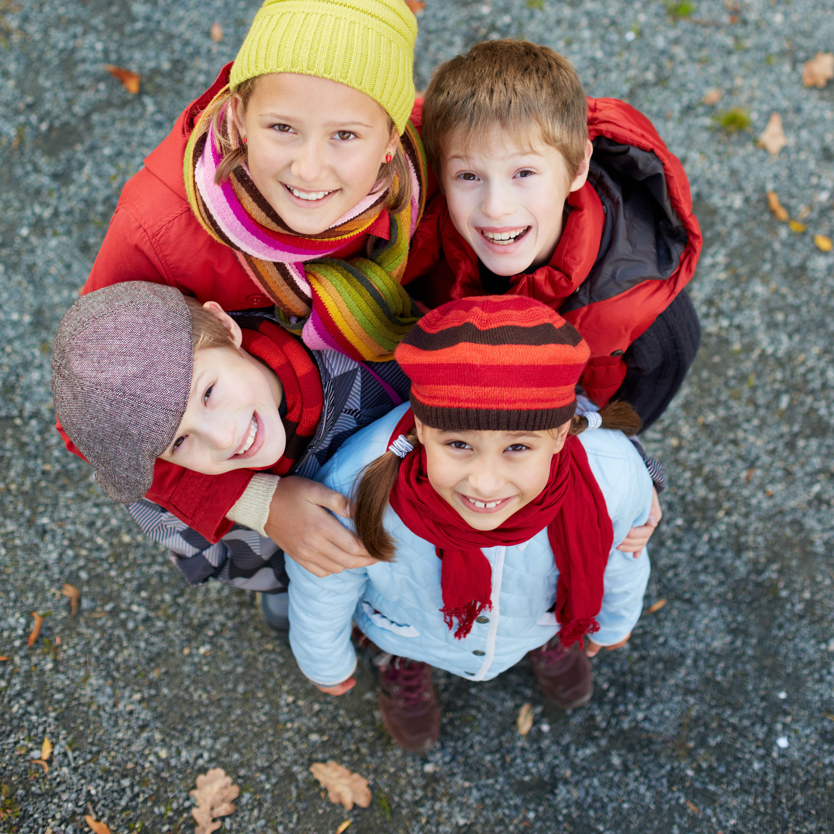 Børnevennegruppe ude i naturen