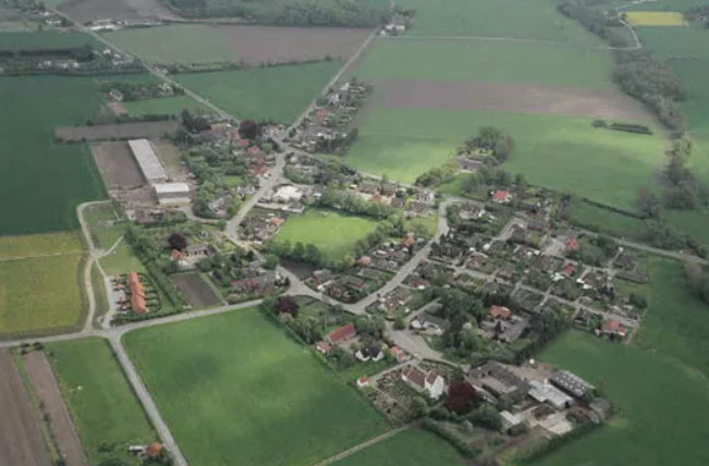 Luftfoto over Ellinge