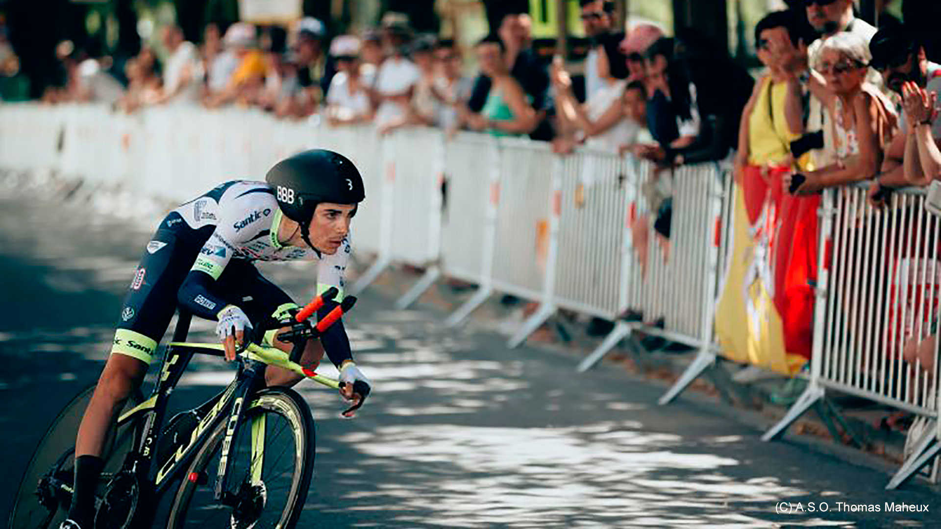 En cykelrytter under Tour de France
