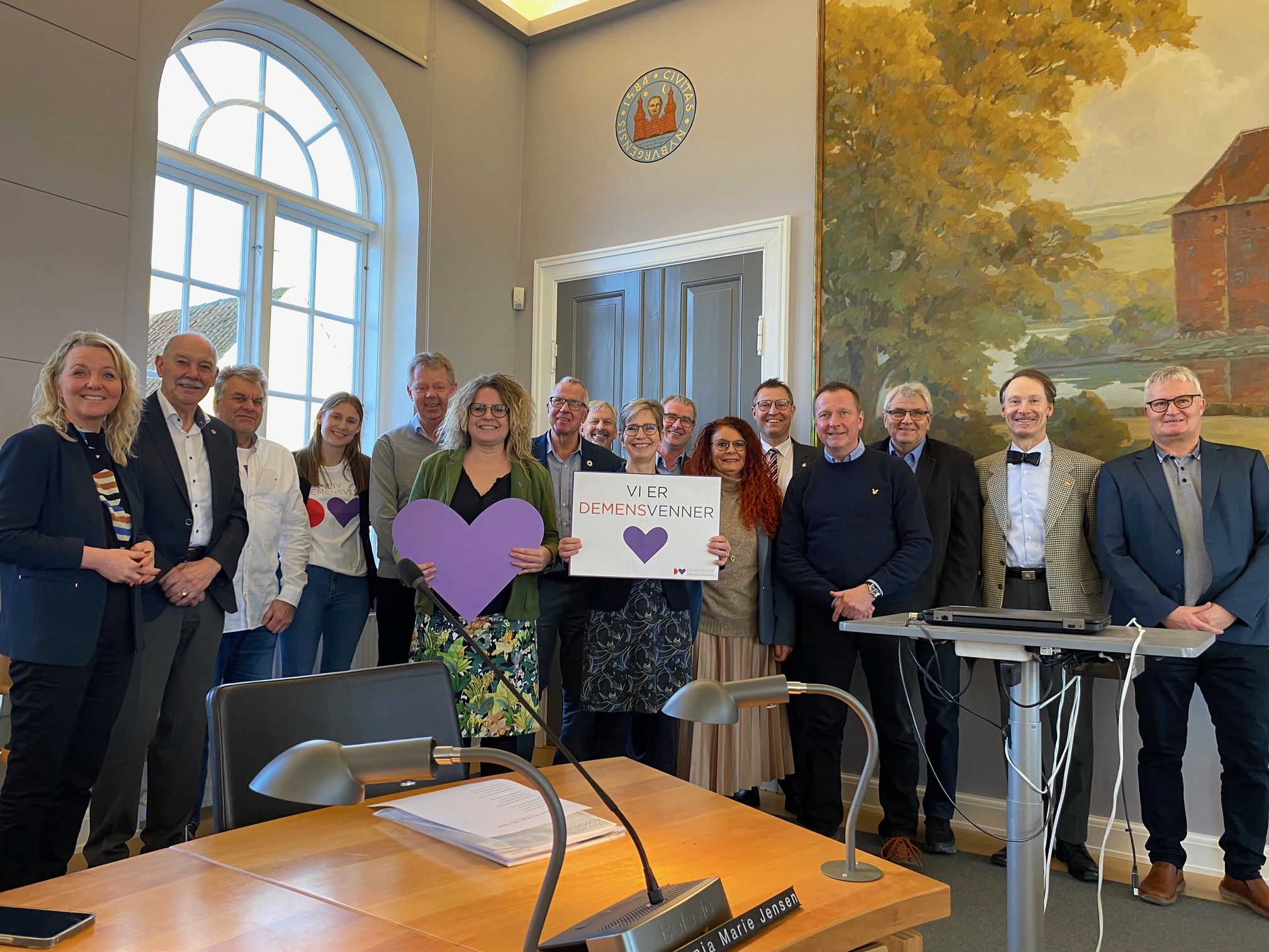 Byrådet i Nyborg er demensvenner