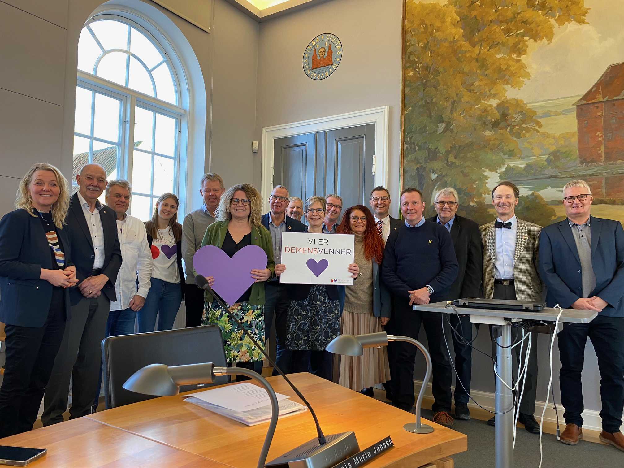 Byrådet i Nyborg er demensvenner