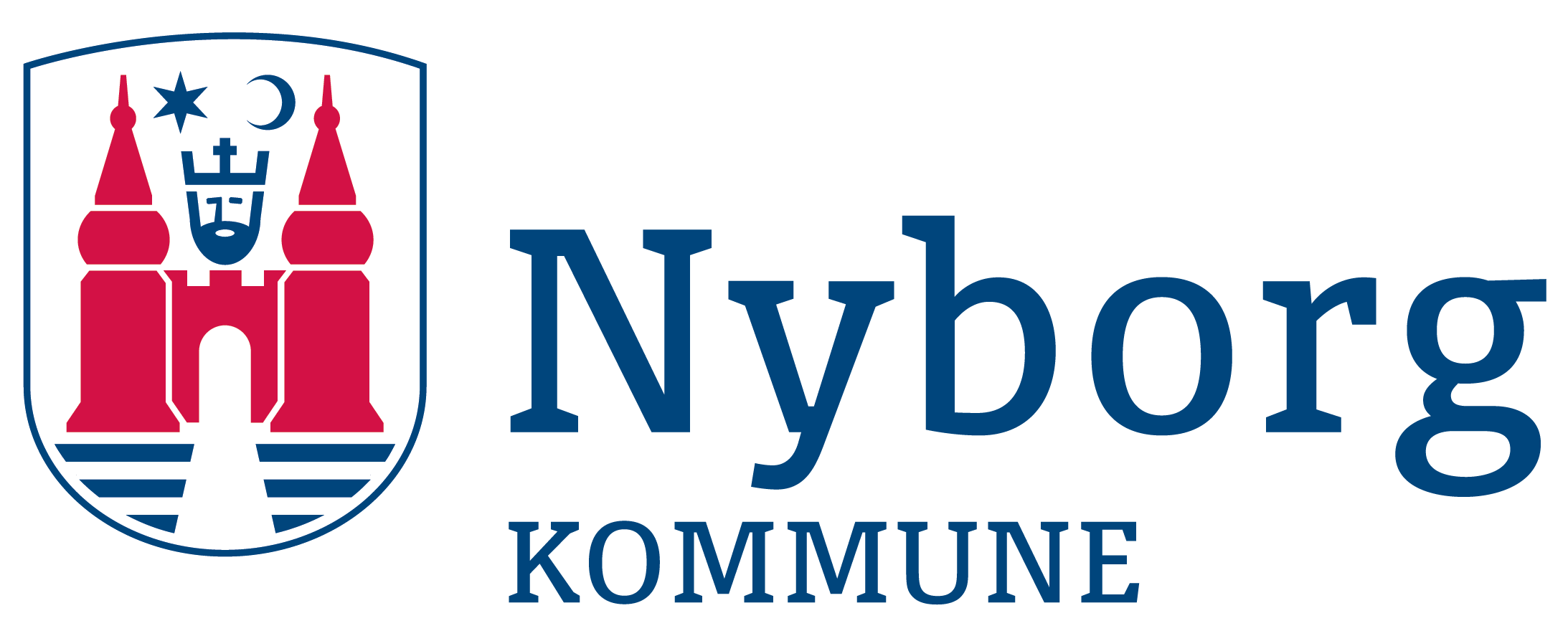 Nyborg Kommunes logo - farver (PNG)
