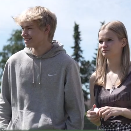 Unge der hygger