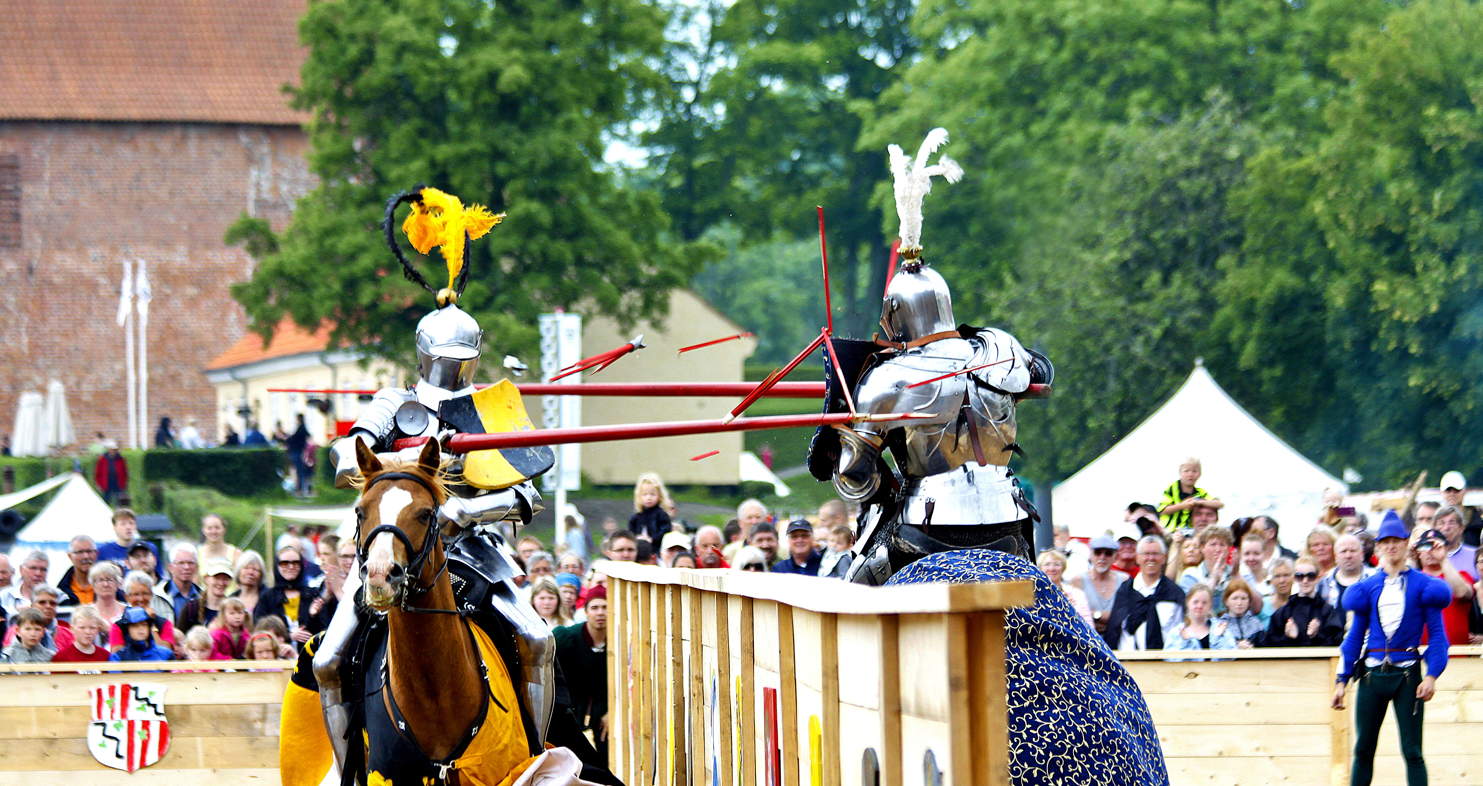 Ridderturnering ved middelaldermarkedet Danehof