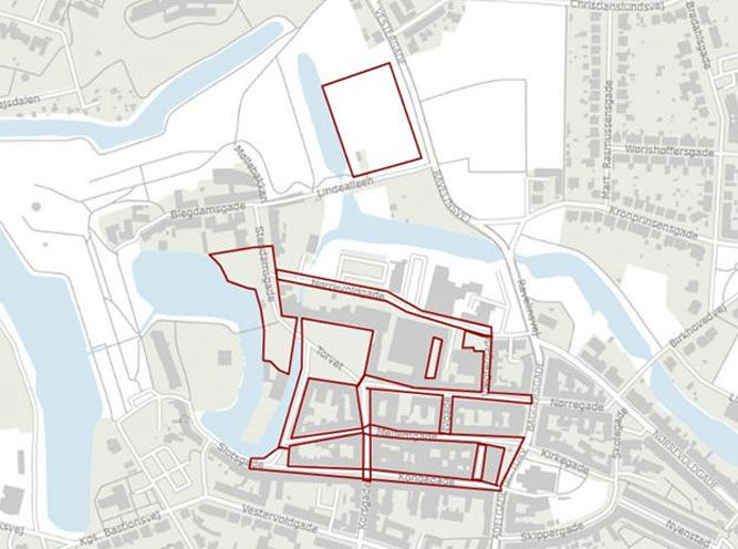 Afspærringsplan Nyborg Kulturnat 2026