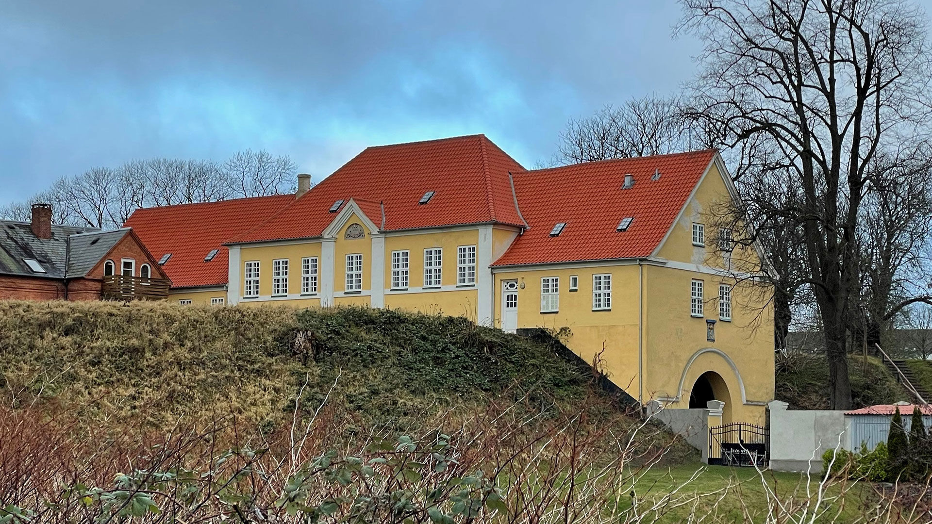 Taget på Landporten i Nyborg