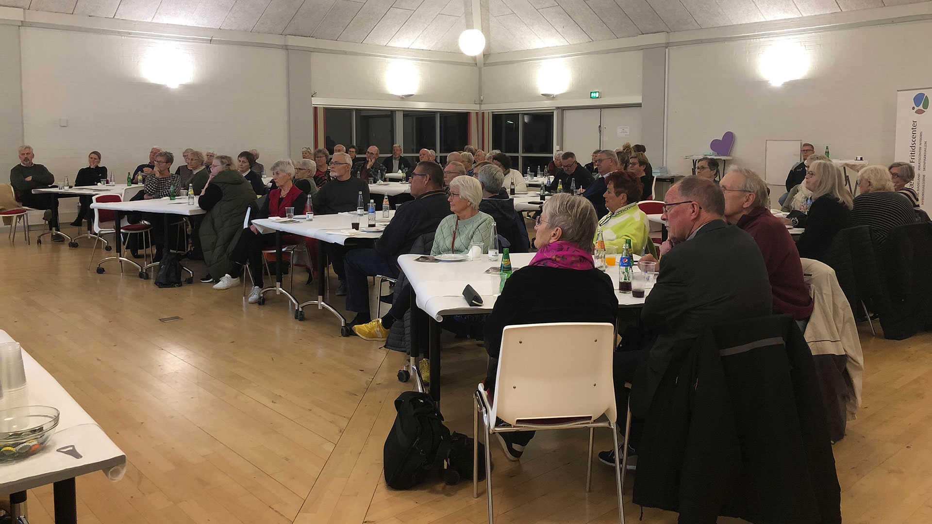 Fremmødte borgere til demensaften i Nyborg Kommune