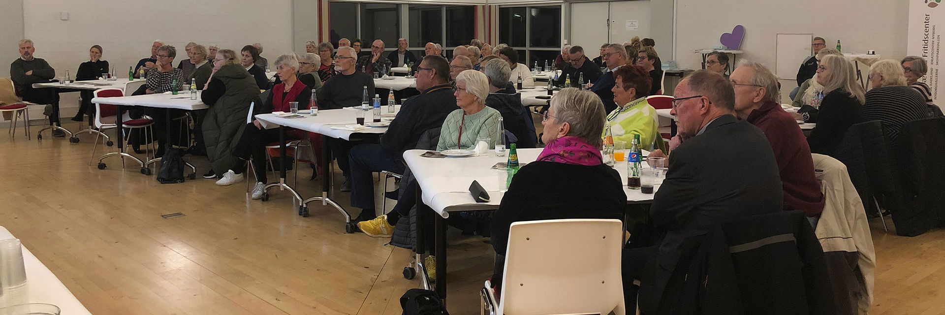 Fremmødte borgere til demensaften i Nyborg Kommune