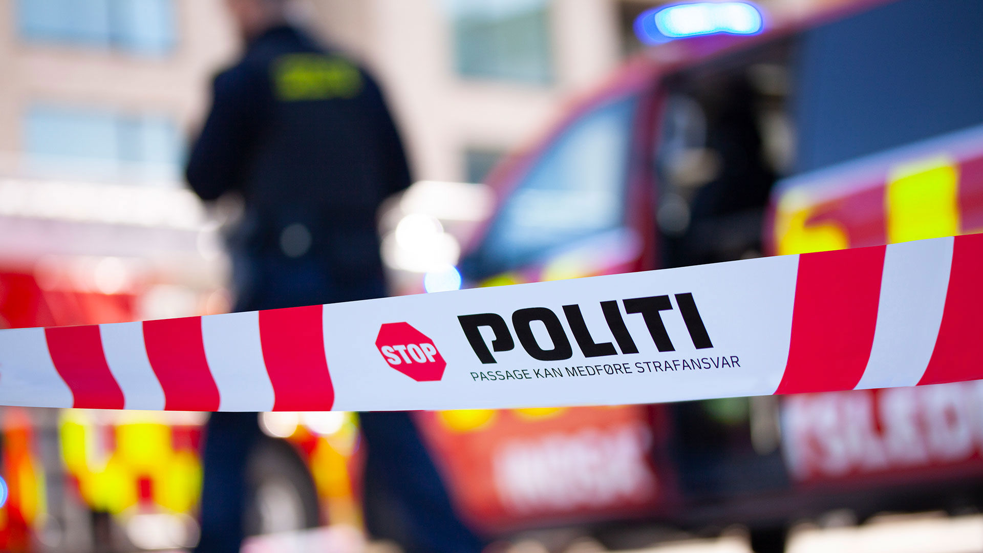 Politiets afspærringsbånd