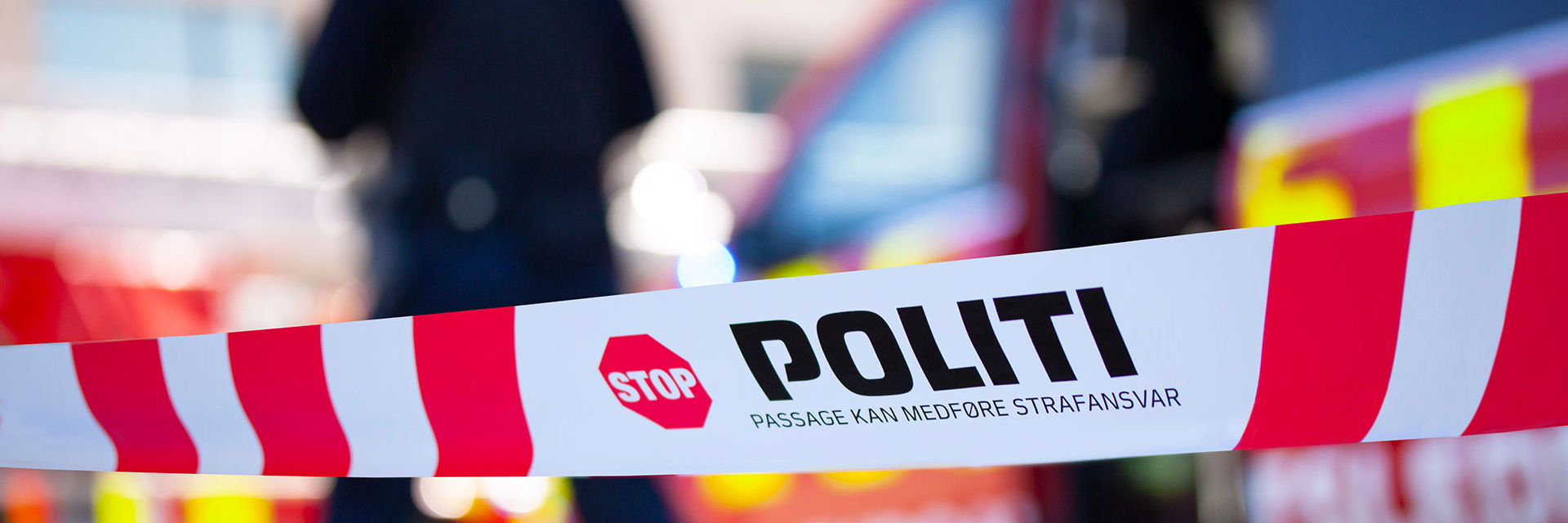 Politiets afspærringsbånd