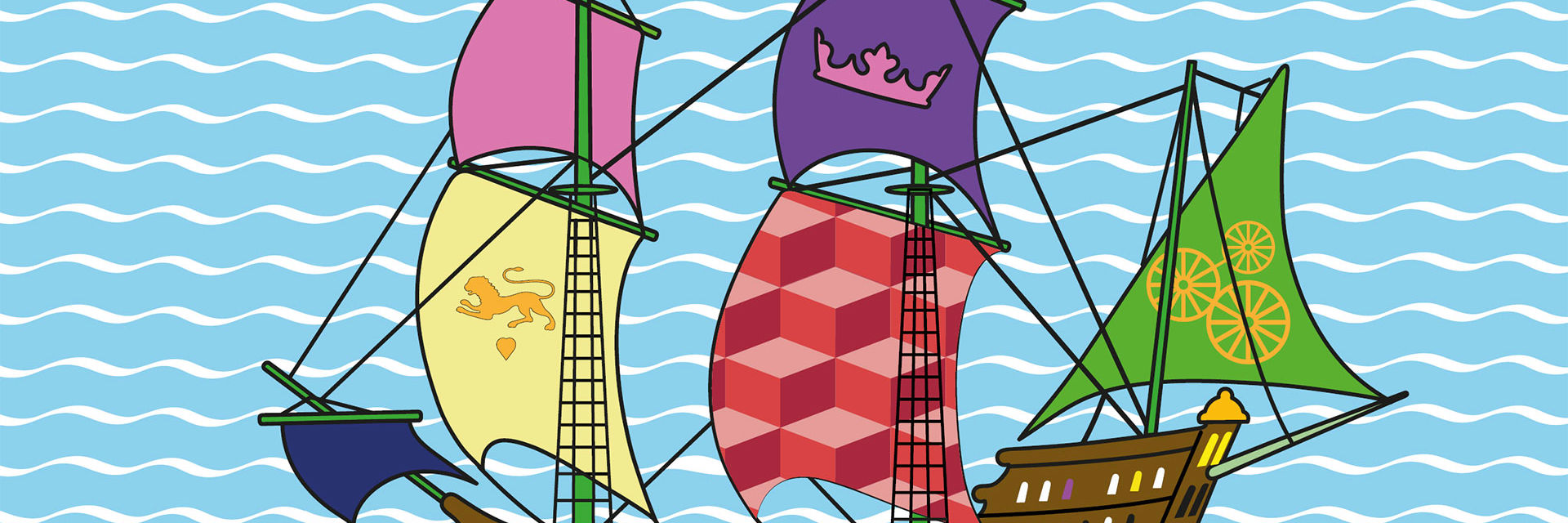 Forside på malerbogen Rigets Hovedstrøg