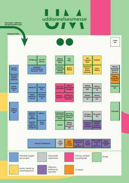 Oversigt Over Stande til uddannelsesmesse 2025