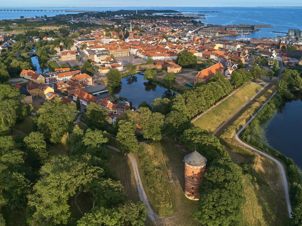 Nyborg bymidte for oven 2025