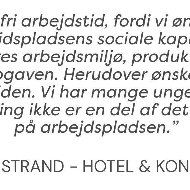 Citat Hotel Nyborg Strand