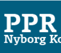 Logo PPR - blå baggrund