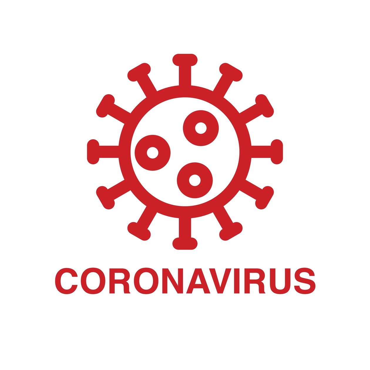 Grafik med coronavirus