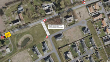 Afspærringsplan - Interimsvej til Mejerivænget i Ørbæk