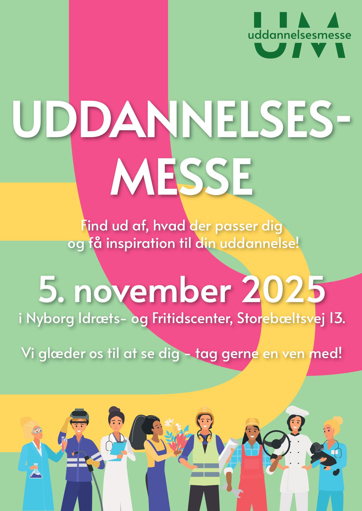 Plakat A4 Uddannelsesmesse 2025