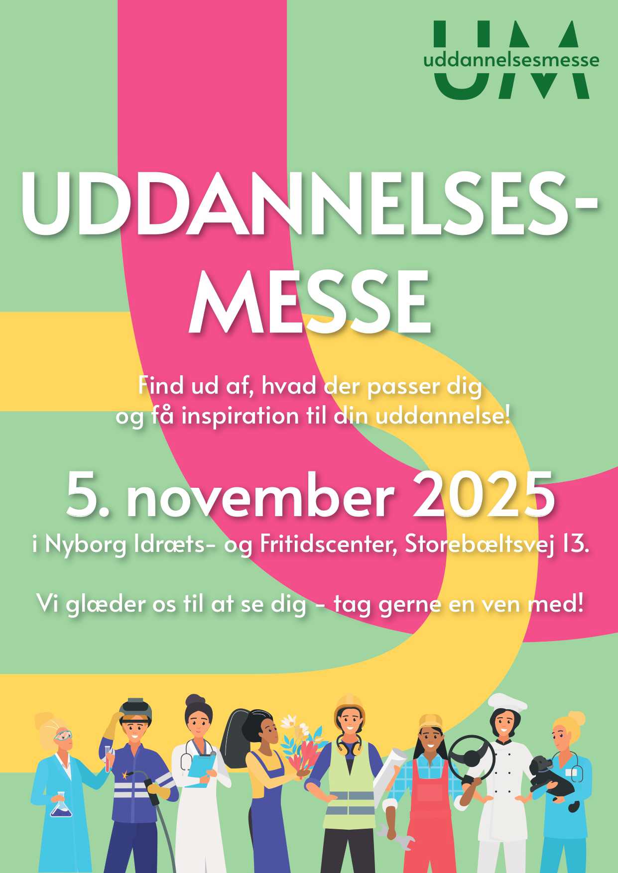 Plakat A4 Uddannelsesmesse 2025