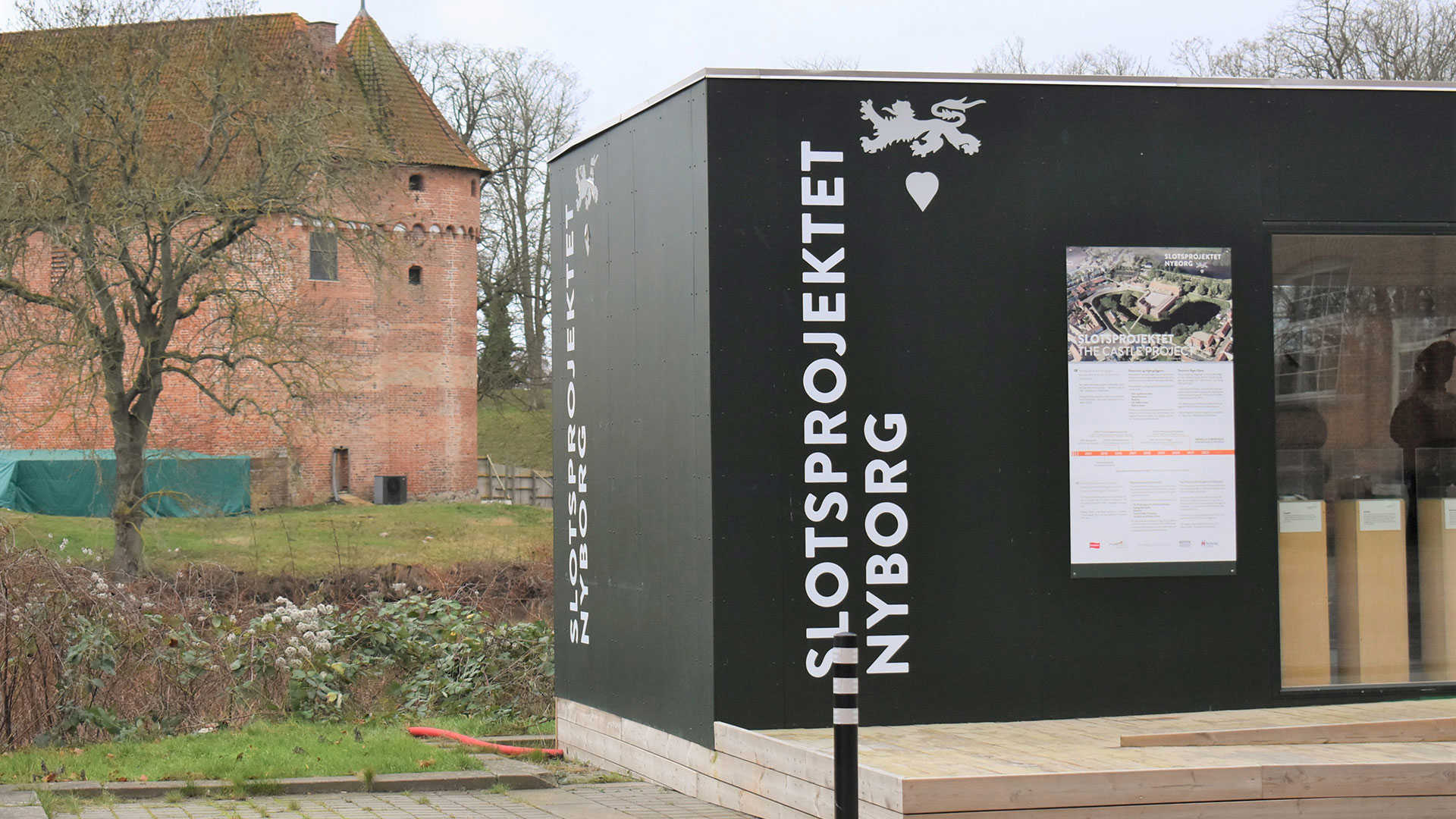 Slottets formidlingspavillon