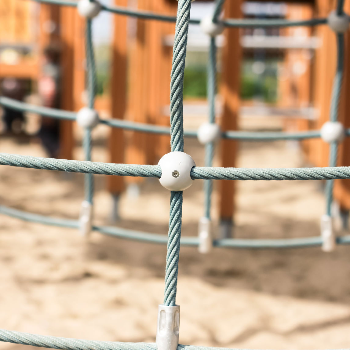 Klatretorv på en legeplads