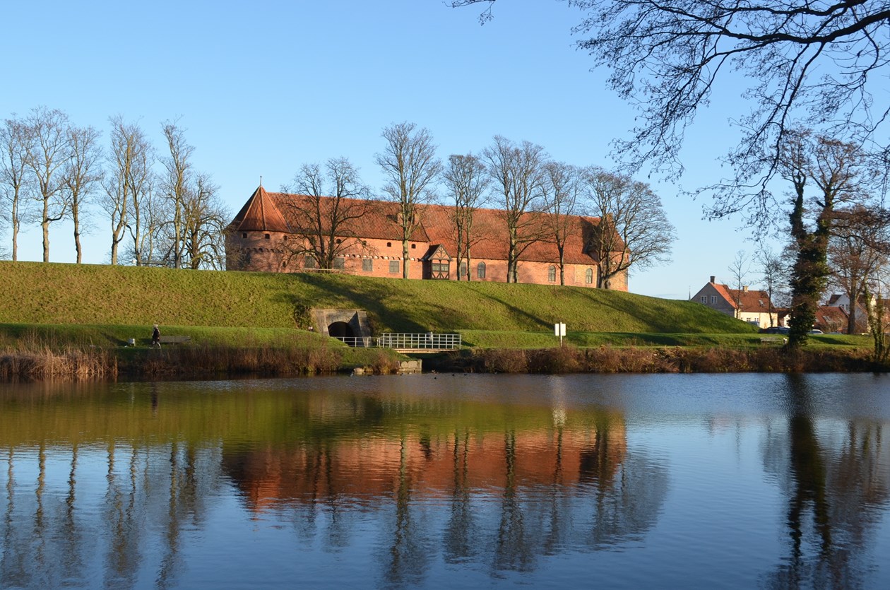 Nyborg Slot er Danmarks ældste bevarede kongebolig.