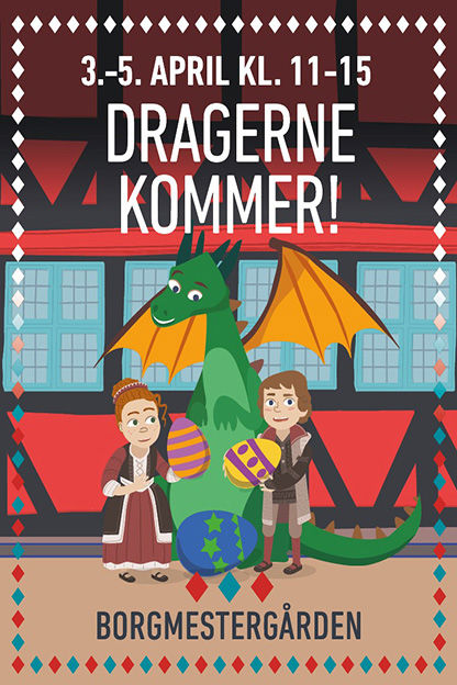 Eventplakat fra Borgmestergården