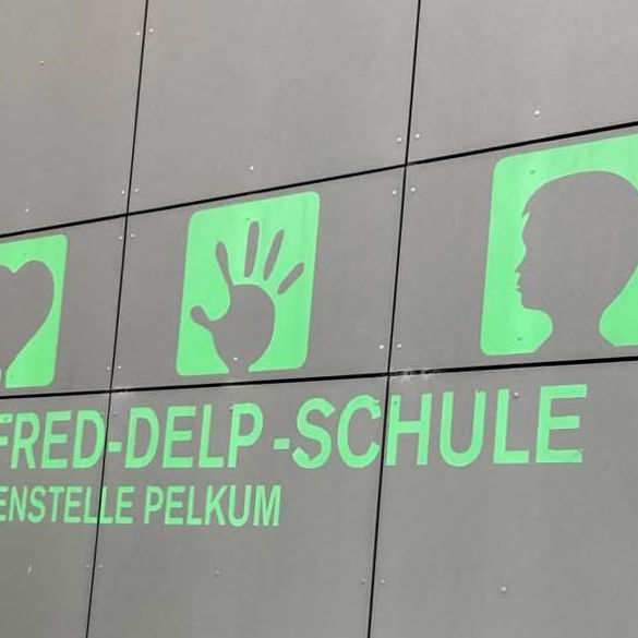 Logo Alfred-Delp-Schule i Tyskland