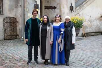 Fællesfoto i Letland