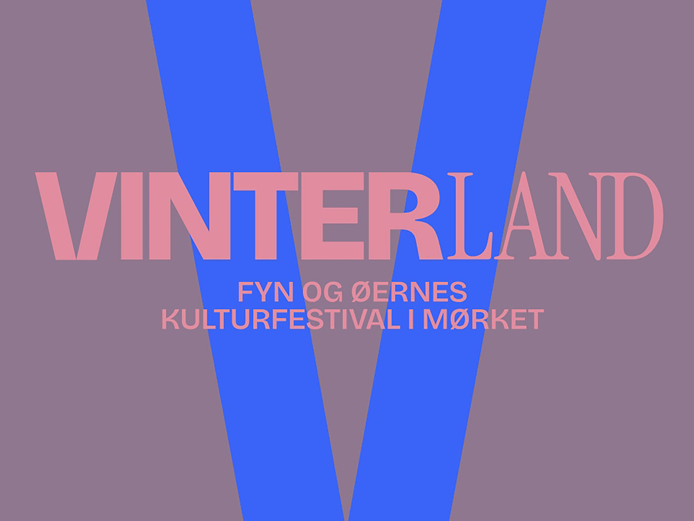 Grafik med ordlyden 'Vinterland'