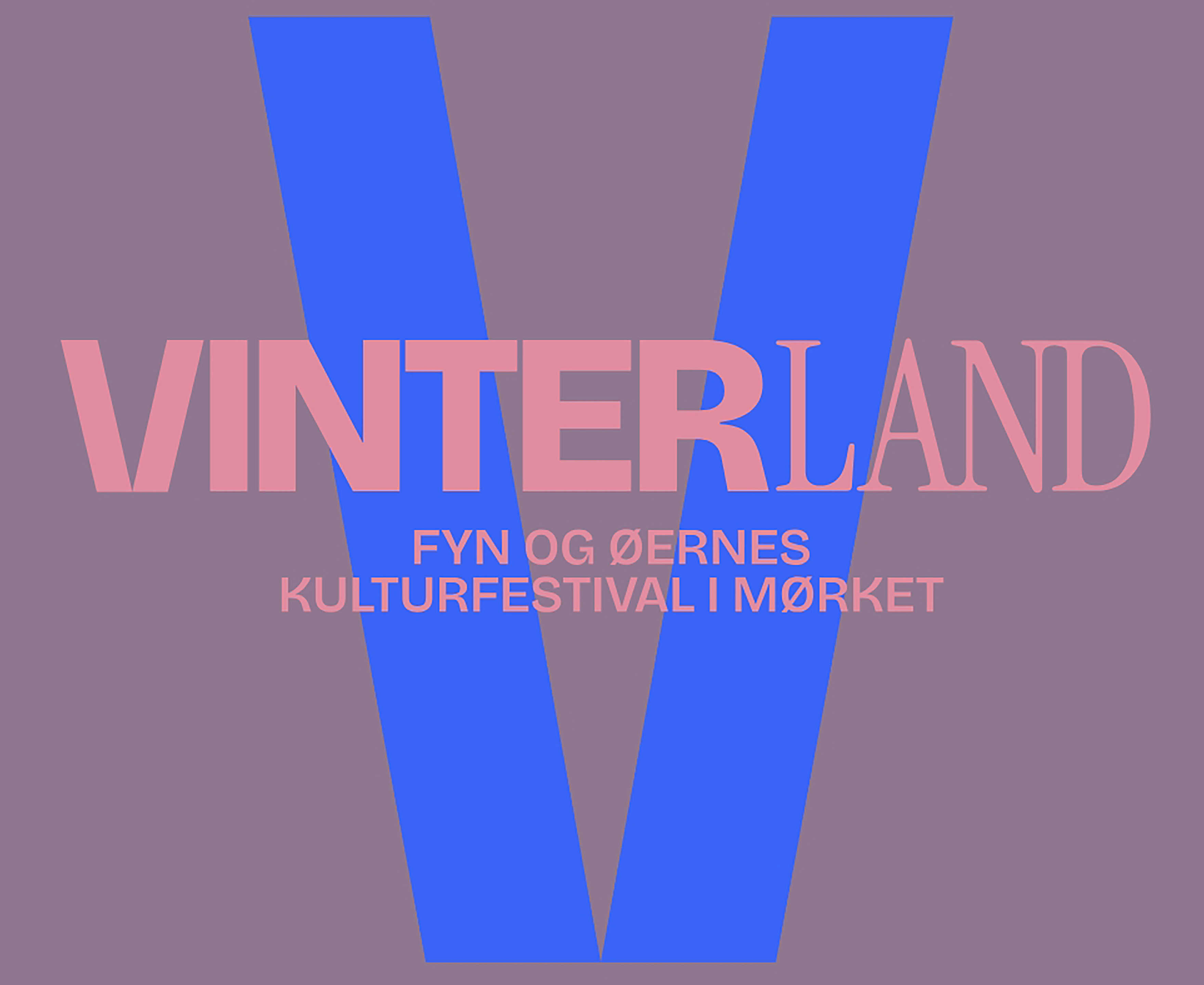 Grafik med ordlyden 'Vinterland'