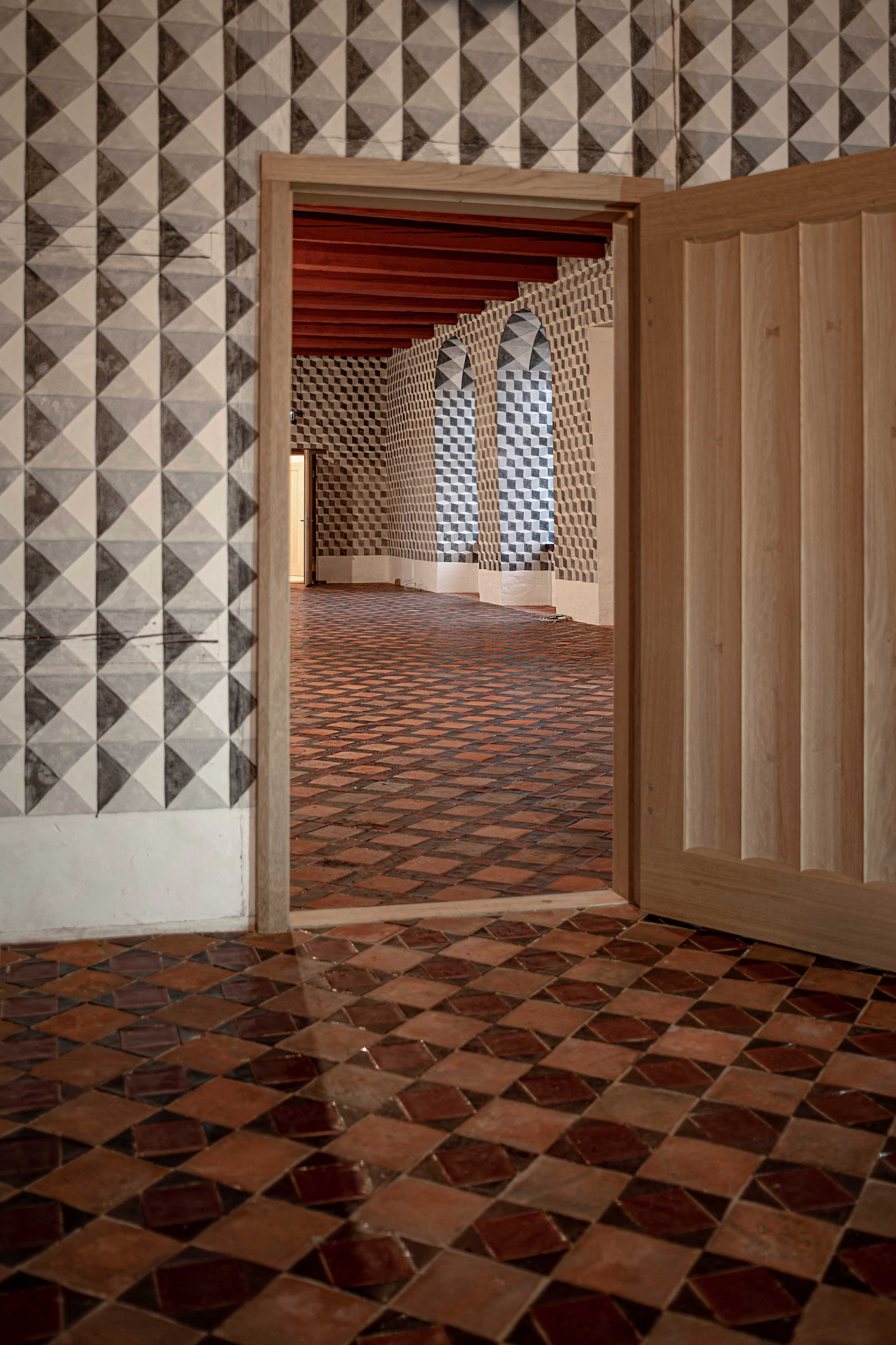 Nyborg Slot interiør efter den seneste restaurering