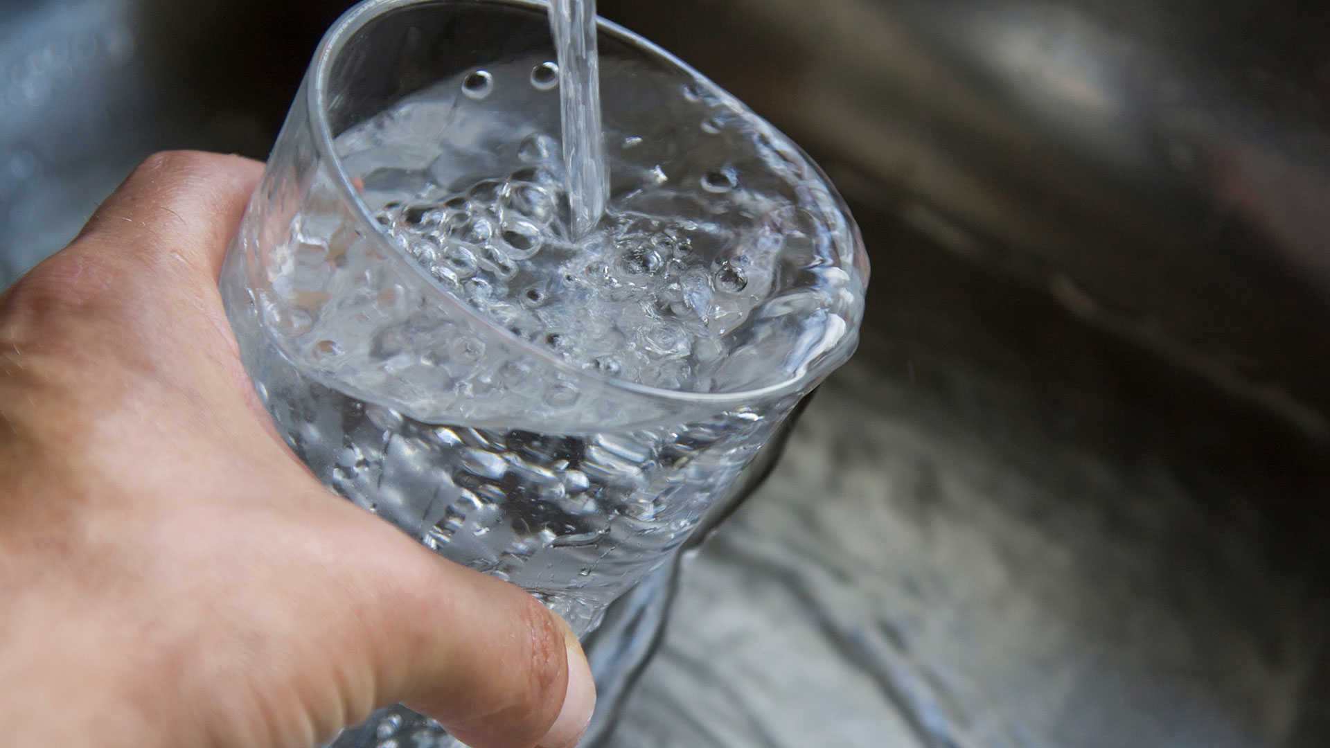 Et glas vand