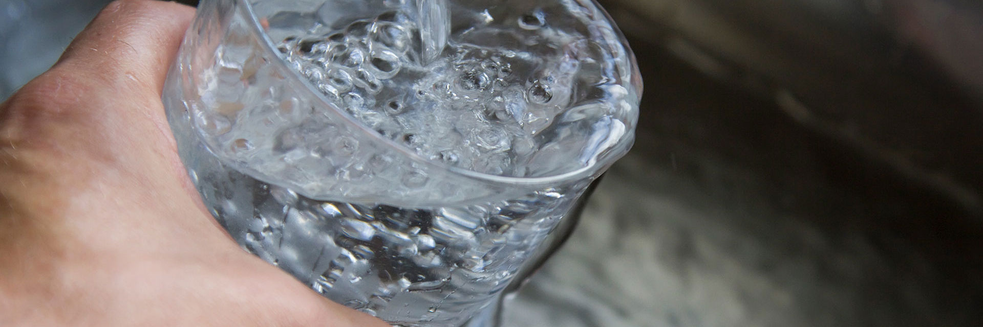 Et glas vand